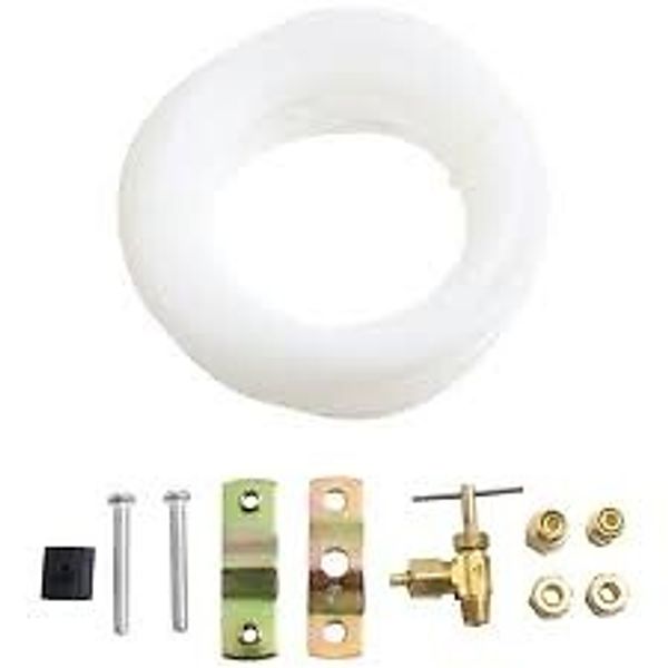 Ice Maker Installation Polyethylene Tubing Kit Includes Saddle valve (for connec