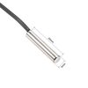 sourcing map 2pcs 50K Temperature Sensor Probe, Stainless Steel NTC Thermal Sensor Probe 50cm Digital Thermometer Extension Cable