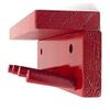 MWCSPORTS Baseball Bat Display Rack Wall Mount Red 3 Bats 2 Balls Holder