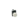 ABB ML1-20W10F1 Pilot Light, Incandescent, White, 120 VAC/110 VDC
