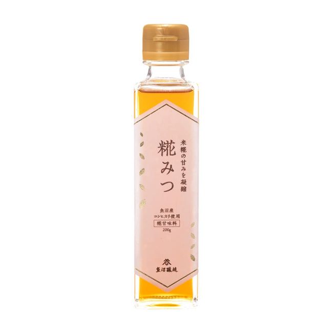 Koji Mitsu, Sweetener, 100% Koshihikari from Uonuma, 7.1 oz (200 g), Mirin, Oligosaccharide, Pure Rice, Non-Alcoholic, Koji, Amazake, Made in Japan