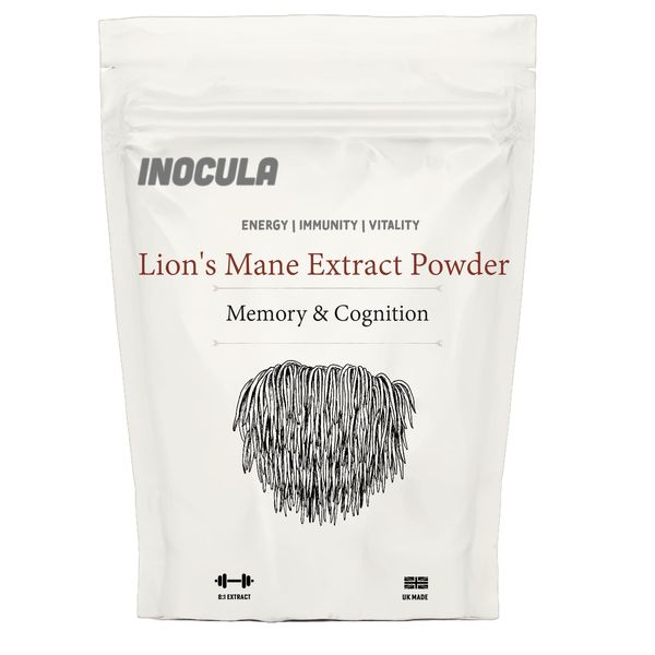 Inocula Lions Mane Extract Powder 100G