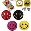 Mini Patch, Embroidery, Iron, Smile, Niko-chan, Iron Patch, Applique Craft, Patch Decoration, Patch Custom, Cute WAPPEN (Yellow)