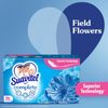 Suavitel Complete Fabric Softener Dryer Sheets, Field Flowers Scent, 70 Count
