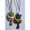 Frog Charm Set of 2 Crepe Craft Kit