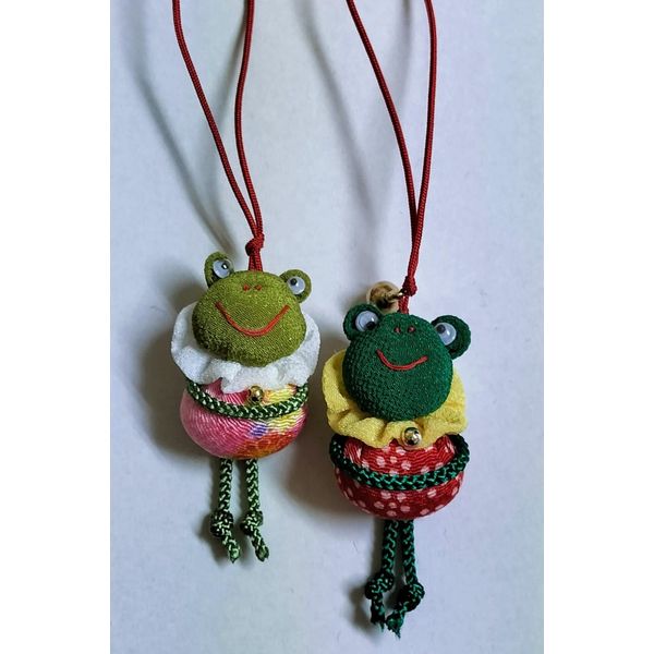 Frog Charm Set of 2 Crepe Craft Kit
