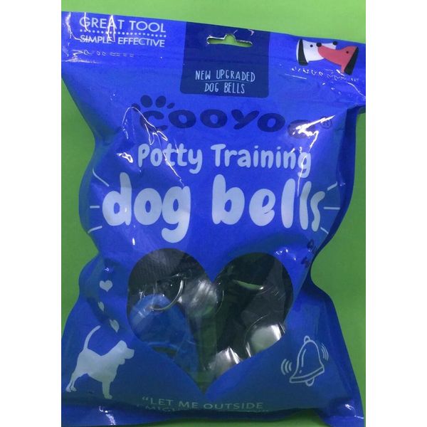 Dog Door Bell 2PACK  For Potty Training  Large Dog  Bells includes Clicker