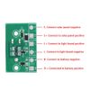 Walfront Solar Lamp Controller Module for Solar Lamp Night Light Controller Module Control Circuit Board with Switch