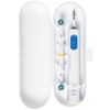 Electric Toothbrush Travel Case for Oral B & Philips Sonicare, White