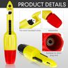 Wire Piercing Probe Piercing Clip Set Wire Piercing Tool for 2mm Insulation Piercing Test for Multimeter Voltage Voltmeter Thermometer Testing (4 Pieces)
