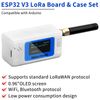 2X 915MHz LoRa V3 ESP32 OLED Board Heltec V3+Battery+Antenna+Case for Meshtastic