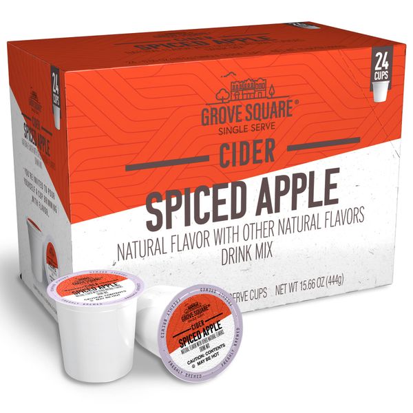 Grove Square Cider Pods, Variety Pack, Single Serve (Pack of 24) (Packaging May Vary)