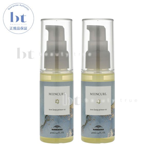 Simple packaging Miin Curl Iron Keep Primer 02 40ml x 2 set