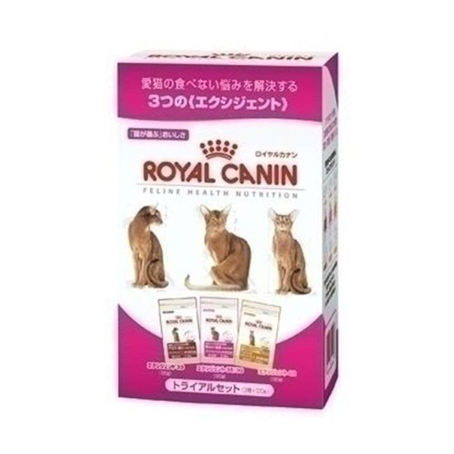 Royal Canin FHN Executive Trial Set, For Cats, 4.2 oz (120 g) x 3 Types