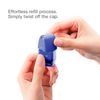 Guard Your ID Identity Protection Security Prevention Stamp Roller (Deluxe Multi-Color 4-Pack)