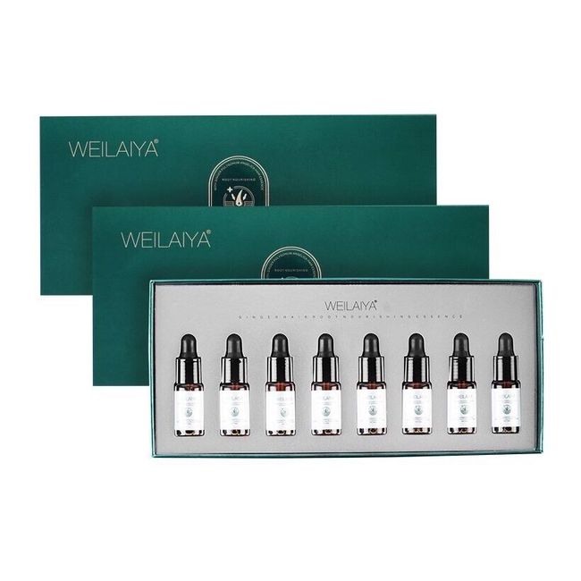 3pks WEILAIYA Hair Growth Serum (8tubes/pk)+FREE USPS PRIORITY SHIP+US SELLER