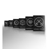 LITKO Ability Tokens | Keyword Counters Set| Compatible with Magic: The Gathering | MTG | Black