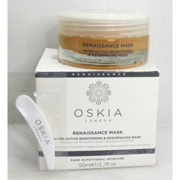 OSKIA RENAISSANCE MASK NUTRI-ACTIVE BRIGTENING & RESURFACING MASK 1.7 OZ BOXED