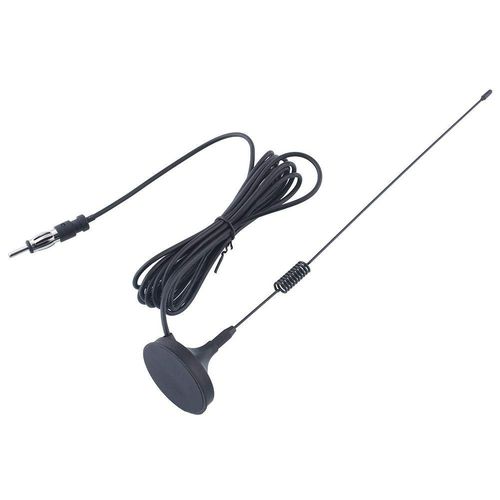 Chaslean Universal Car AM/FM Radio Antenna Aerial Stereo Signal Trunk Fender Mount Black