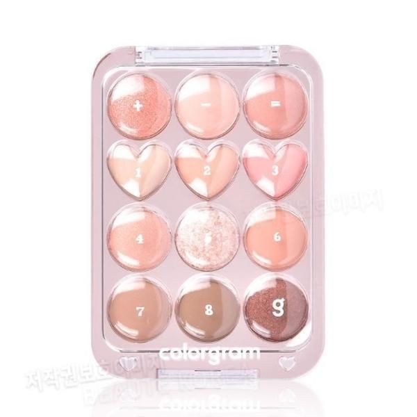 Colorgram Eye Real Eye Palette 01 Peach Plus Coral Love