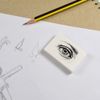2 x 45mm 'Eye Sketch' Erasers/Rubbers (ER00041408)