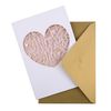 Hallmark Wedding Congratulations Card - Laser-Cut Text in Heart Design