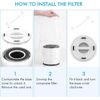 Official Certified Replacement HEPA Filter for B-D02L/B-D02 Air Purifier (2-PACK