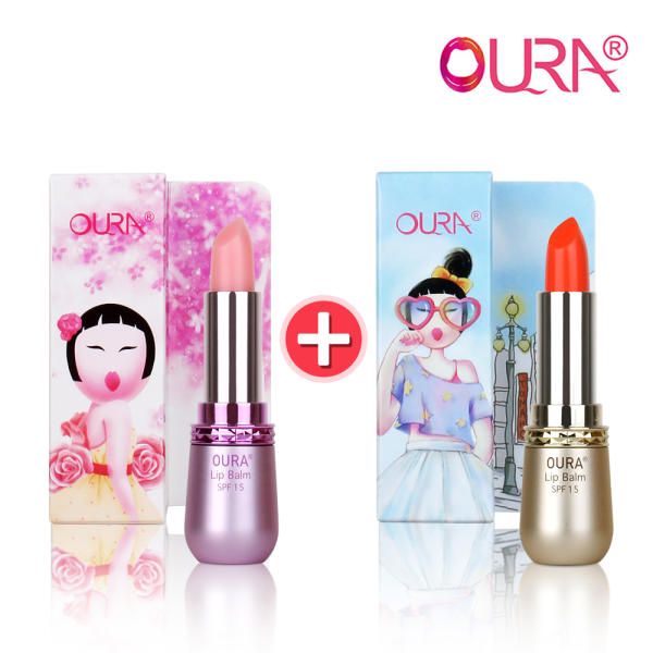 (2ea) OURA Aura Lip Balm 3.3g 3 types / Lip Care / Lip Essence / Lip Glow