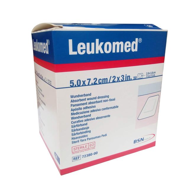 Leukomed Wound Dressing - 7.2 X 5cm - (50)