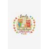 DMC BK1531 Family 14 Count Cross Stitch Kit, Multi Colour