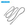 PATIKIL Bow String Replacement,12 Strands Recurve Bowstring for AMO 59" Traditional Recurve Bow, Black