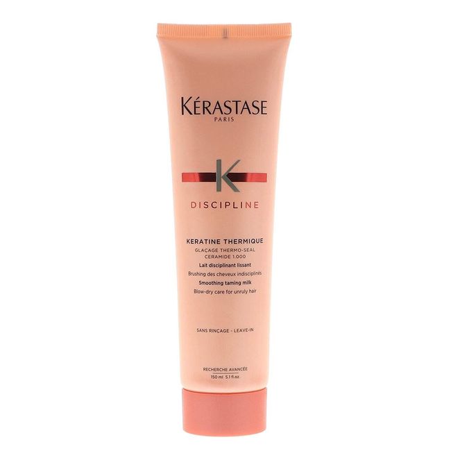 Kerastase Discipline Keratine Thermique Smoothing Taming Milk Anti-Frizz, 5.1 oz