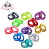 Hair Scissors Finger Ring Inserts for Hairdressing Barber Scissors, Shears in Sparking Colours Scissor Ring Inserters - Finger Rings X 22 Pcs