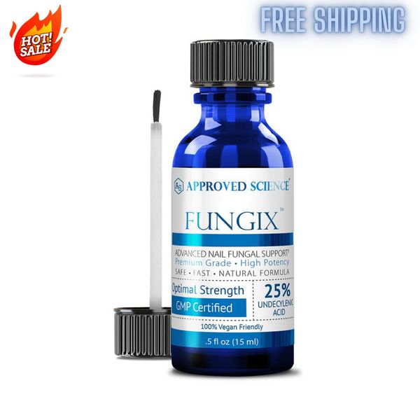 Fungix - Nail Fungus Treatment - With Tea Tree Oil, 25% Undecylenic Acid, Vitam.