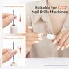 24Pcs Nail Drill Bit Set 3/32” Ceramic Diamond Carbide Nail Drill Bits New