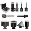 Diamond Core Drilling Bits Set for Porcelain Ceramic Tile Granite Hole Saw Kit