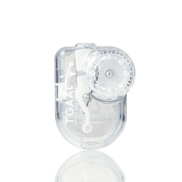 Kutsuwa RS028CL HiLine T’Gaal Pencil Sharpener, Clear