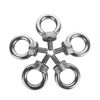 Eowpower 5Pcs M6 Male Thread Machinery Shoulder Lifting Ring Eye Bolt