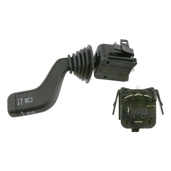 febi bilstein 17380 Turn Indicator Switch, pack of one, Black