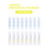 100Pack 20 Gauge 1 Inch Disposable Luer Lock Accessories, Individually Wrapped