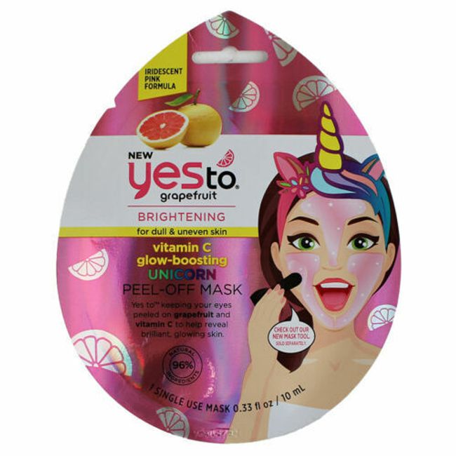 Yesto Grapefruit Brightening-Unicorn Peel-Off Mask