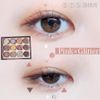 Hexze Eyeshadow Palette, 12 Colors, Pro Eye Palette, Eye Planner Palette, Makeup Palette, High Color, Lasting #01
