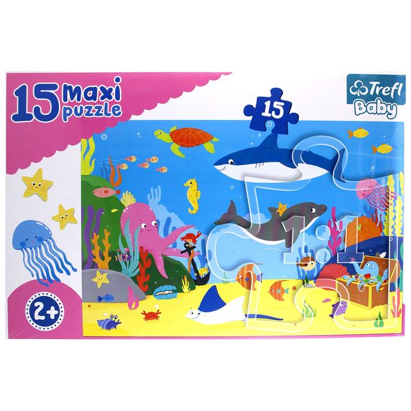 Puzzle Maxi Podwodny swiat 15