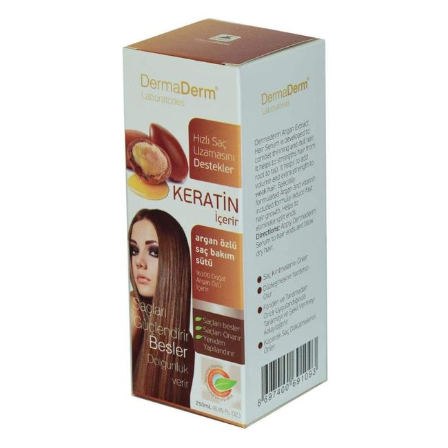 Dermaderm Argan Özlü Saç Bakım Sütü (250 ml)