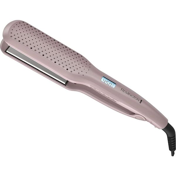 Remington Wet2Straight Hair Straightener / Flat Iron, 450°F Salon High Heat, 1 3/4" Inch plates, Mauve