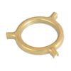 B&P Lamp® 3-Way Uno Bridge Adapter, Brass Plated & Lacquered