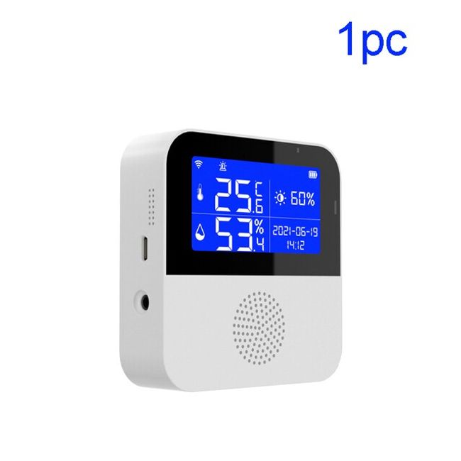 Tuya WiFi Temperature Sensor Thermometer Detector Smart Life App