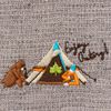 LOGOS 81690553 MOKU Handkerchief Towel (Tepee)