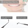 Professional Dental Plugger Composite Placement & Filling Teeth, Professional Hygiene Cleaning Tool Stainless Steel Oral Care