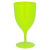 Struts Lime Green Party Cup Reusable Plastic Wine Glass 350ml